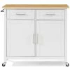Crosley Tristan Kitchen Island/Cart Home Sideboards & Credenzas