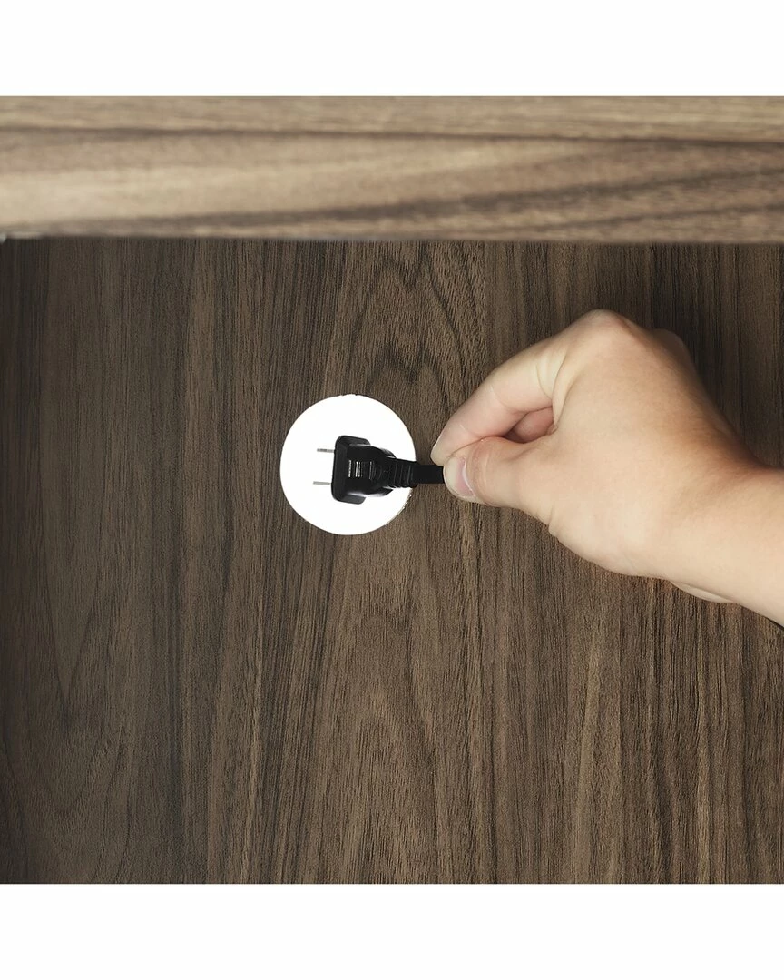 Crosley Furniture Silas 58in Low-Profile TV Stand Home TV Stands & Consoles - Image 6