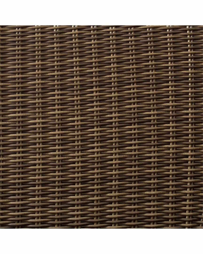 Crosley Bradenton 5Pc Outdoor Wicker Sectional Set Home Seating - Image 8