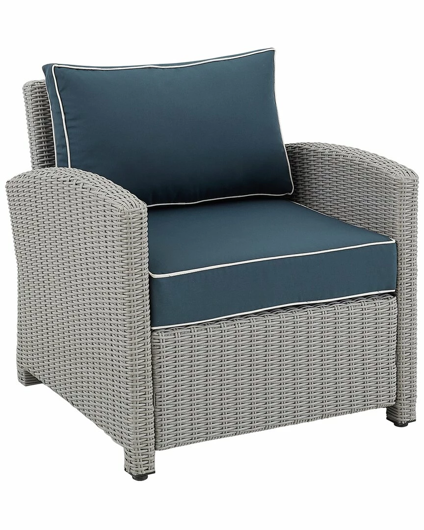 Crosley Bradenton Outdoor Wicker Armchair Home Seating