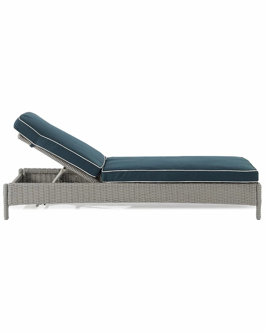 Crosley Bradenton Outdoor Wicker Chaise Lounge Home Seating - Image 2