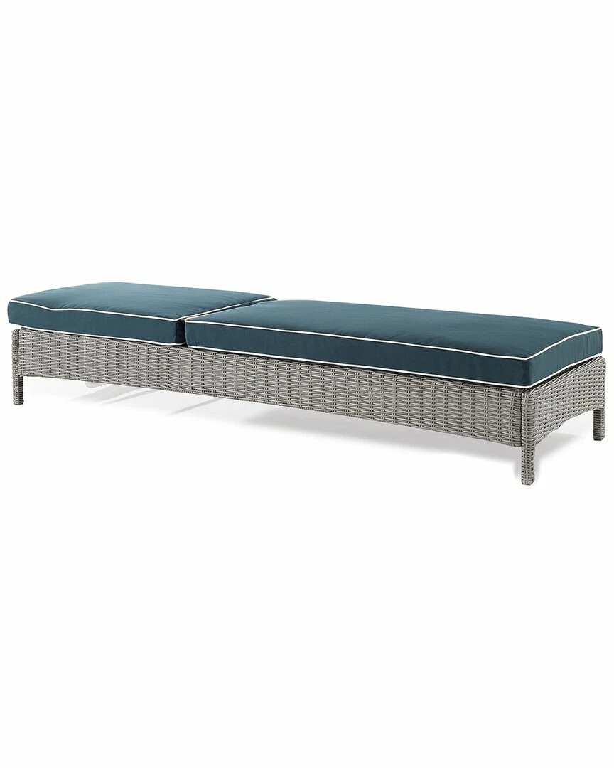 Crosley Bradenton Outdoor Wicker Chaise Lounge Home Seating - Image 3