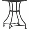 Crosley Furniture Astrid Indoor/Outdoor Metal Bistro Table Home Dining Sets