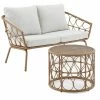 Crosley Furniture Juniper 2pc Outdoor Wicker Conversation Set Home Seating