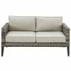 Crosley Furniture Prescott Outdoor Wicker Loveseat Home Seating