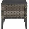 Crosley Furniture Prescott Outdoor Wicker Side Table Home Outdoor Tables