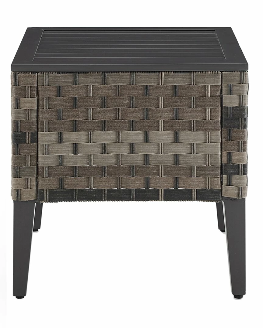 Crosley Furniture Prescott Outdoor Wicker Side Table Home Outdoor Tables