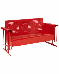 Crosley Bates Sofa Glider Home Seating