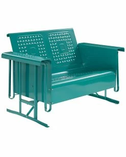 Crosley Bates Loveseat Glider Home Seating