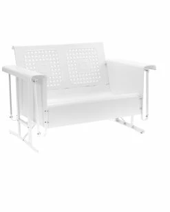 Crosley Bates Loveseat Glider Home Seating