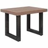 Crosley Beaufort Outdoor Wicker Side Table Home Outdoor Tables