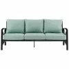 Crosley Kaplan Outdoor Metal Sofa Home Seating