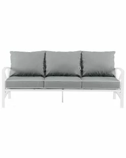 Crosley Kaplan Outdoor Metal Sofa Home Seating
