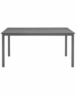 Crosley Furniture Hansen Outdoor Metal Dining Table Home Dining Sets