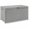 Crosley Furniture Bradenton Outdoor Wicker Storage Bin Home Outdoor Decor & Accessories