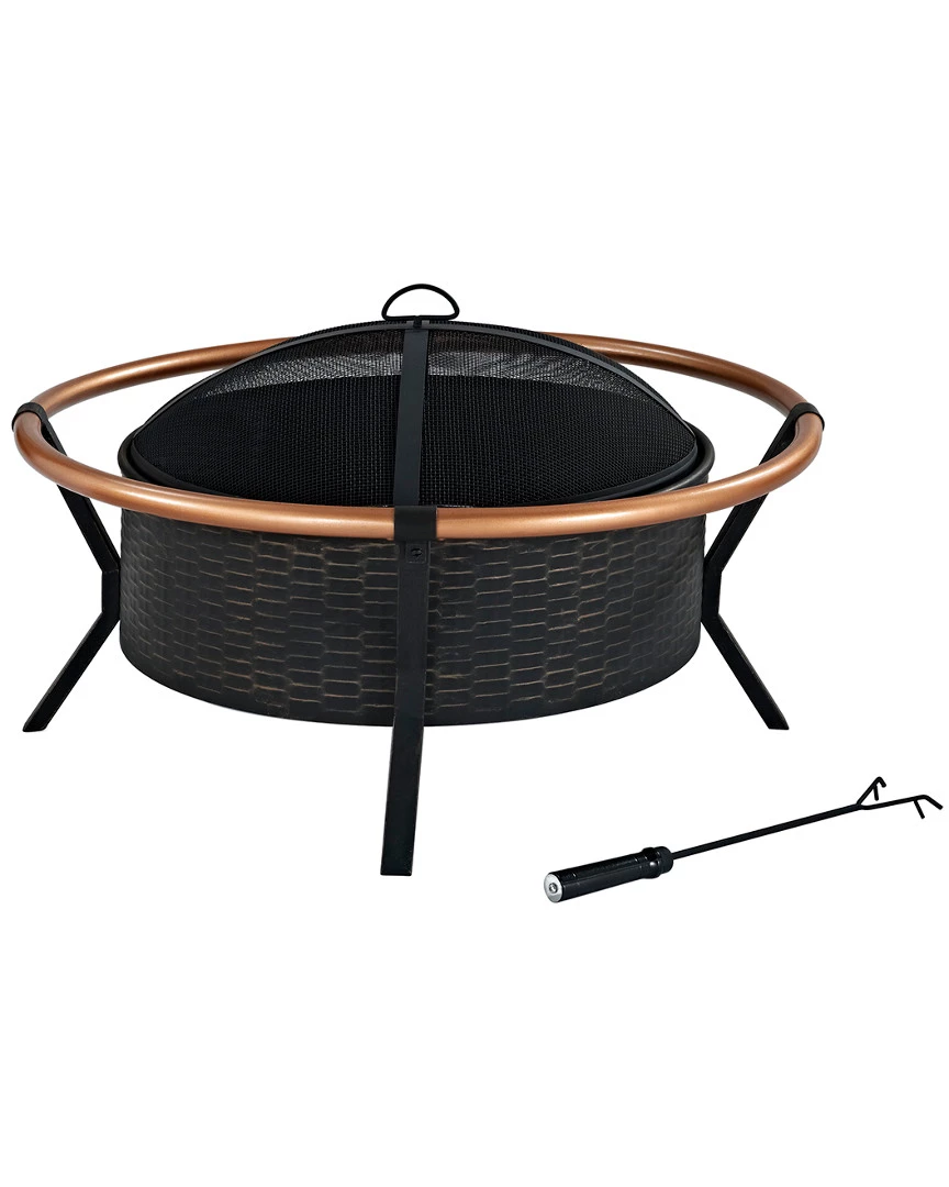 Crosley Yuma Firepit Home Outdoor Tables